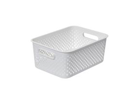 Muovinen säilytyskori SMARTSTORE Essence L 15x26,6x36cm valkoinen