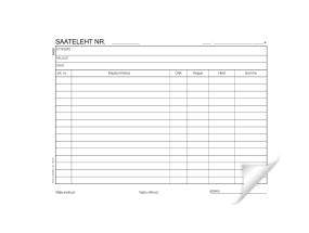 Tyhjä A5 itseliimautuva lehtinen 100l pakkauksissa