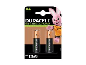 Paristot AA DURACELL NiMH HR6 2500 mAh 2 kpl