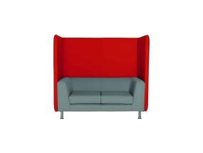 2-istuttava sohva akustisilla seinillä Notre Dame Lounge 102 (W-CU)