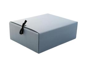 Arkistolaatikko nauhoilla arkistomateriaalista 350x280x120mm