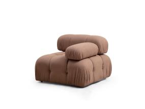 Sohva Bubble 1R - Ruskea Bouclette-sohva