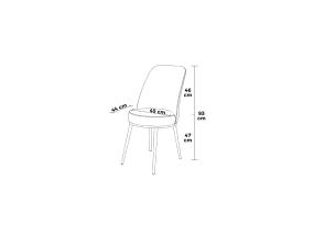 Tuoliryhmä Pefa - Musta, kromi