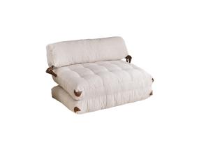 Sohva Fold Kadife 2 - Valkoinen