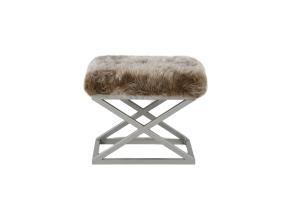 Capraz Plush - hopea, ruskea