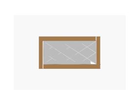 Peili Pierre - Pronssi, valkoinen v2