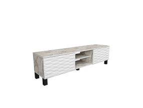 TV-pöytä Luke - Efesos, Valkoinen