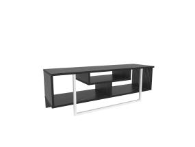 TV laud Asal 120 - Musta, Valkoinen