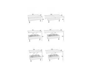 Sohvapöytä Dy Adt - Alaska, Antrasiitti