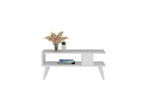 Sohvapöytä Ayca - Valkoinen