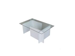 Escape-sohvapöytä - Valkoinen