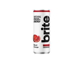 BRITE Luonnollinen energiajuoma puna-appelsiini 0,33 l (tölkki)