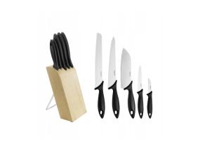 Fiskars Essential 1023782 Veitsilohko, jossa 5 veistä