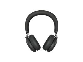 Jabra Evolve2 75 UC Link 380c langattomat kuulokkeet, Bluetooth, USB-C, latausteline, musta
