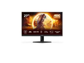 AOC G4 27G4HRE -näyttö 27'' Fast IPS FHD 1920x1080, 1 ms, 300 cd/m2, 200 Hz, musta, musta