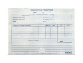Sąskaita faktūra, A5, 2x50 0720-042