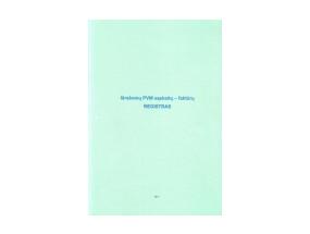Išrašomų PVM sąskaitų faktūrų registras, A4 (48) 0720-061