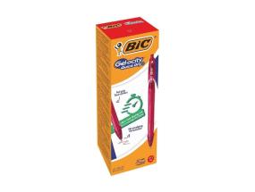 BIC Gell Pen Gelocity QUICK DRY punainen, laatikko 12 kpl. 494671