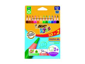 BIC värikynät EVOLUTION TRIANGLE 12 väriä 8871462