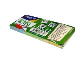 Muistilaput Forpus, 40x50mm, 3 pastelliväriä (3x100)