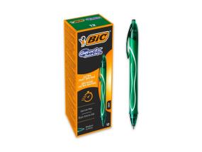 Bic Gel-kynä Gel-Ocity Quick Dry, vihreä, 12 kpl:n laatikko