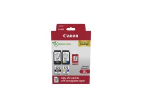 Canon PG-575XL/CL-576XL (5437C006) valokuvamustepatruuna monipakkaus, BK/CMY