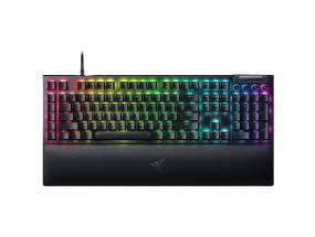Razer BlackWidow V4 langallinen pelinäppäimistö USB, vihreä kytkin, tunto- ja napsautuskytkin, US, musta
