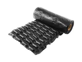 Bublaki B4025 Ilmastointikalvorulla, neljä riviä 40 x 25 cm, 300 m, musta