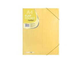 Coolpack läppäkansio PP, A4, pastellinkeltainen