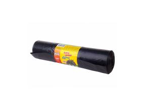 Roskapussit, 350L/5kpl, 60 mikr., musta