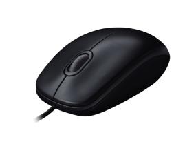 Logitech M90 langallinen hiiri, USB Type-A, optinen, 1000 DPI, harmaa