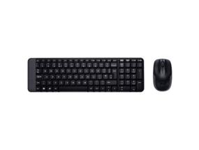 Logitech MK220 langaton näppäimistö + hiiri, yhdysvaltalainen, musta