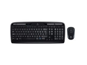 Logitech MK330 langaton näppäimistö + hiiri, US INT, musta