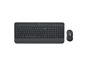 Logitech Signature MK650 Combo for Business -näppäimistö + hiiri, langaton, US INT (Qwerty), grafiittia