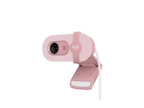 Logitech Brio 100 Full HD webbikamera, 2 MP, FHD 1080p, 58°, USB, ruusunpunainen
