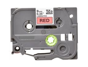 Teippi/merkintäteippi BROTHER TZE-431 12mm musta/punaisella analoginen