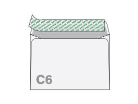 Ümbrik C6 iseliimuv 25tk