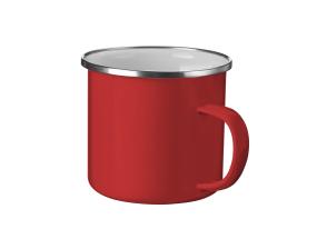 BEST Muki 350 ml, emaloitu, punainen (Westmark)