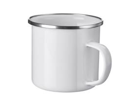 BEST Muki 350 ml, emaloitu, valkoinen (Westmark)