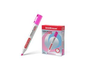 Tekstimerkki ERICH KRAUSE Visioline V-40, pinkki