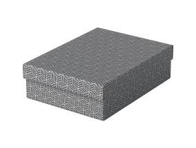 Säilytyslaatikko kannella ESSELTE Home Storage Box (265 x 100 x 360 mm) 3 kpl pakkauksessa