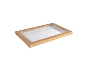 BIOPAK Box C96752 kansi ikkunalla 455x313x30mm 50 kpl (laatikko)