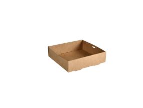 BIOPAK Pakkauslaatikko 225x225x60mm 100 kpl (pahvi)