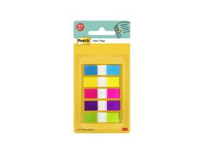 Muovinen kirjanmerkki 15x50mm POST-IT 683-5CB 5 värin pakkauksessa