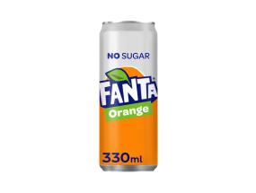 Virvoitusjuoma FANTA Zero 330ml tölkissä