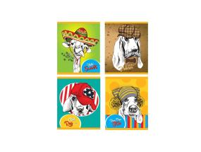 Kansio niitissä A5 BRADLEY Glamuur vuorattu pahvikannet 36 sivua