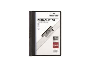 Kansiot A4 DURABLE Duraclip 30 arkille musta