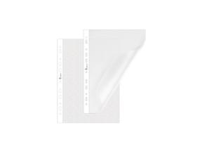Muovitasku A4 ylhäälta auki, 40micr, 100kpl paketissa matta