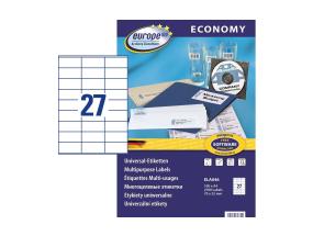 Tarratarra AVERY Economy 70x32mm 100 arkkia