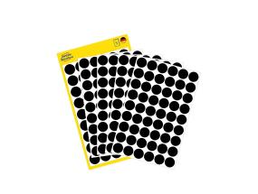 Tarratarra AVERY Zweckform Q12mm musta 270 kpl (3140)